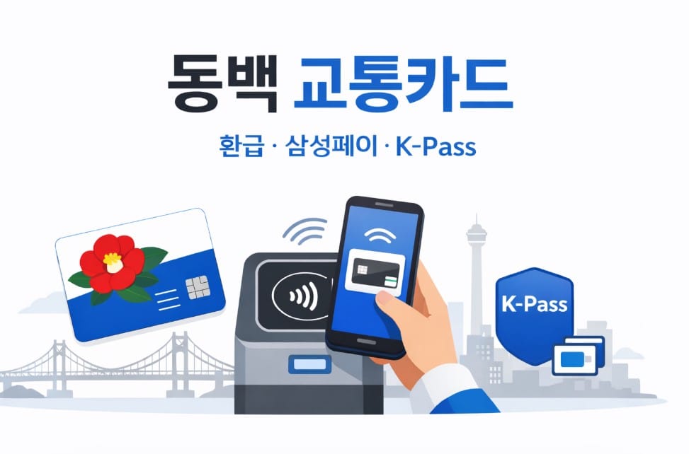 동백-교통카드-환급-K패스-삼성페이