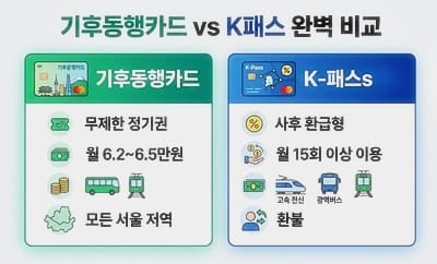 라이프스타일에 따른 교통카드 선택 가이드 시뮬레이션